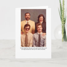 Doris Maka och Mor Greeting Card