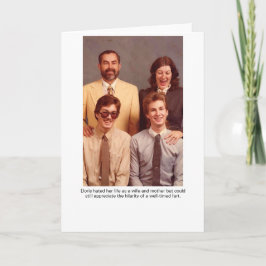 Doris Maka och Mor Greeting Card Kort