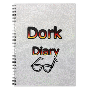 "Dork dagbok" Anteckningsbok Med Spiral