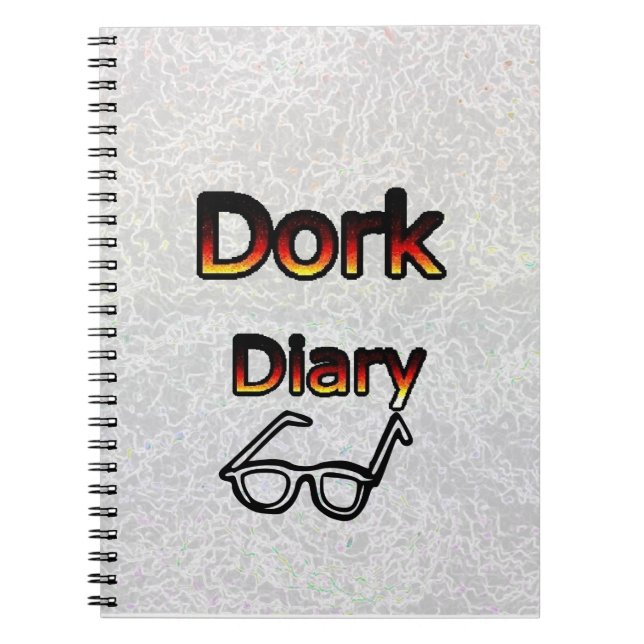 "Dork dagbok" Anteckningsbok Med Spiral (Framsidan)