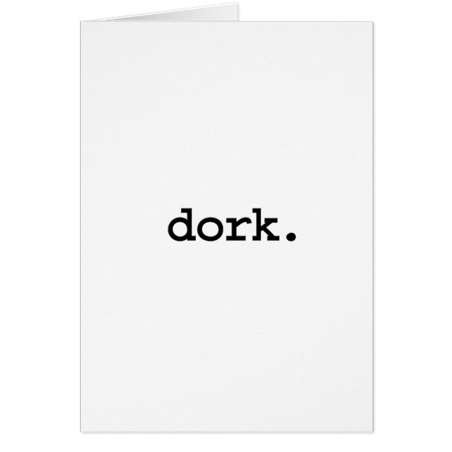 dork. hälsningskort (Framsidan)