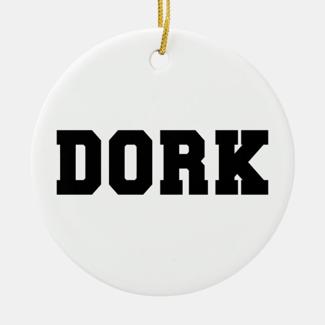DORK JULGRANSPRYDNAD KERAMIK (Framsidan)