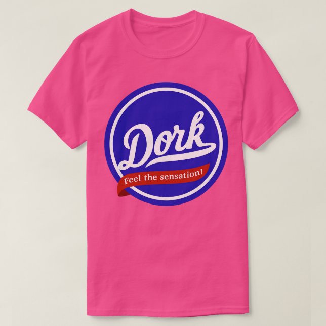 Dork känner sensationen t shirt (Design framsida)