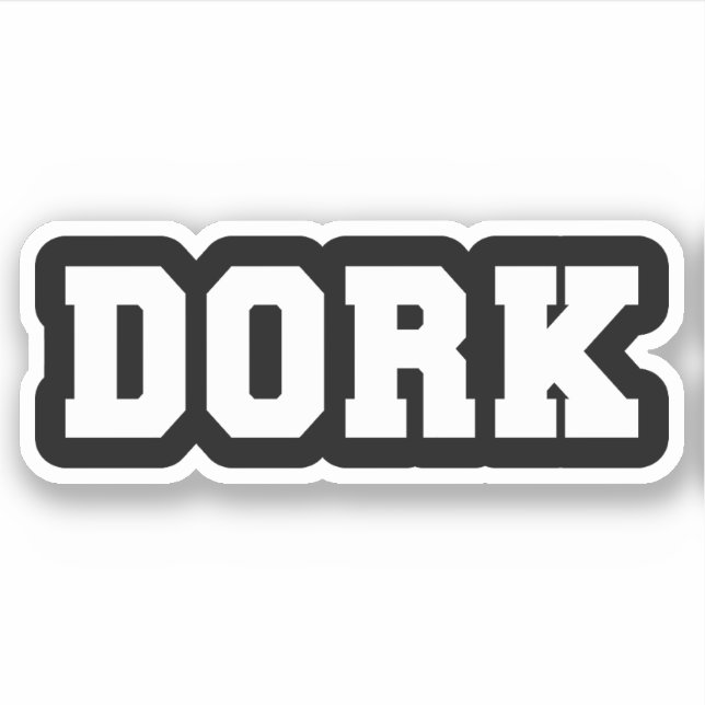 DORK KLISTERMÄRKEN (Framsida)