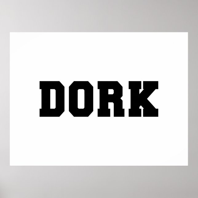DORK POSTER (Framsidan)