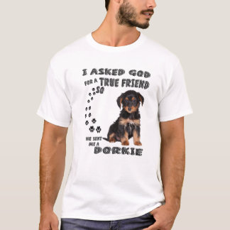Dorkie Quote Mamma, Doxie Yorkie Pappa, Cute Doxie T Shirt
