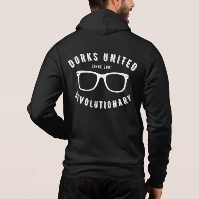 DORKS United Revolutionary Hoodie T Shirt (Baksida)