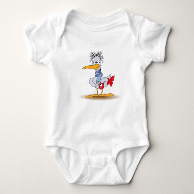 Dorky Stork T-shirt (Framsida)