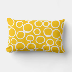 Dorm Decor Anpassningsbarnas geometriska cirkel Lumbarkudde