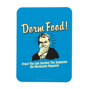 Dorm Food: Överlev Microwave Popcorn Magnet