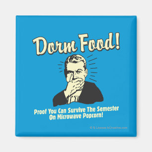 Dorm Food: Överlev Microwave Popcorn Magnet