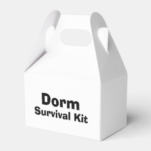 "Dorm" överlevnadspaket Presentaskar