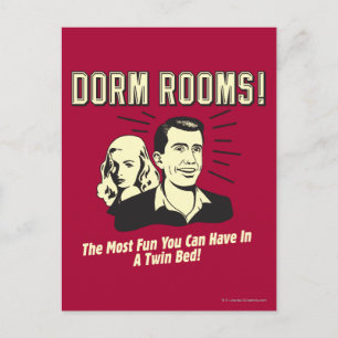 Dorm Room: De flesta Roligtar, dubbla band Vykort