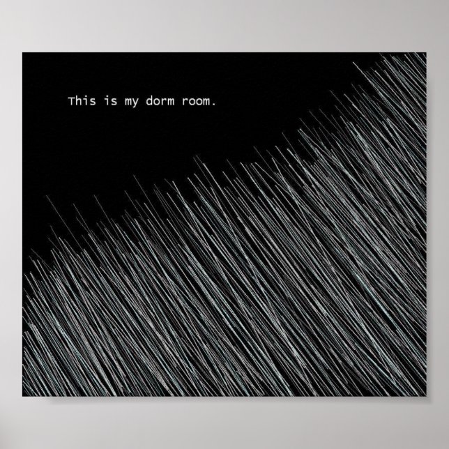Dorm Room Poster (Framsidan)
