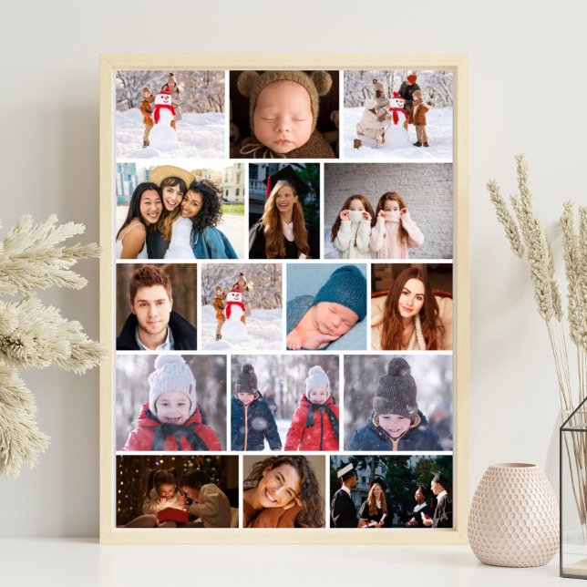 Dorm Room Wall Art Photo Collage Poster (Skapare uppladdad)