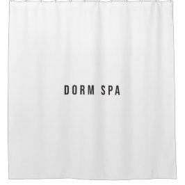 Dorm Spa Shower Curtain