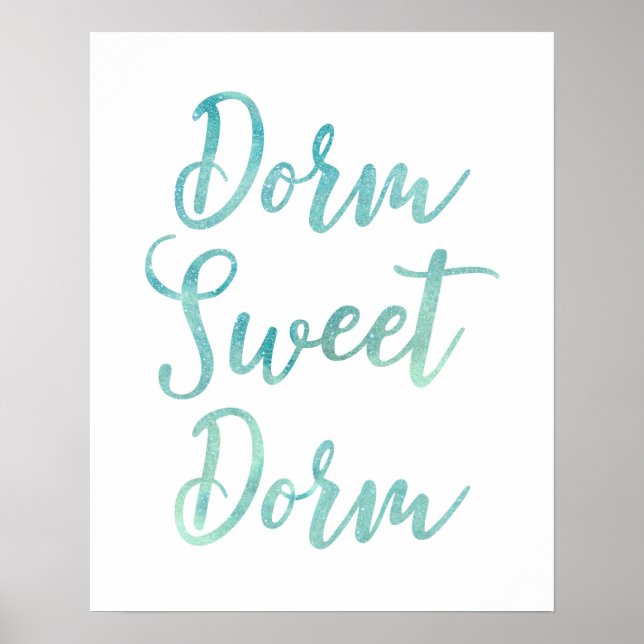 Dorm Sweet Dorm Poster (Framsidan)