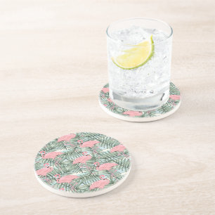 Dorm Underlägg med Rosa Flamingoes Cute Handflatan