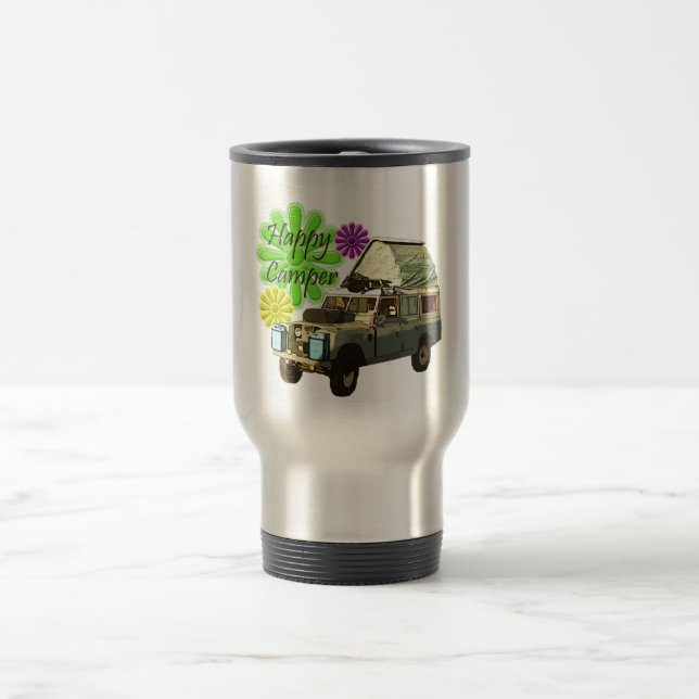 Dormobile lycklig camparemugg resemugg (Center)