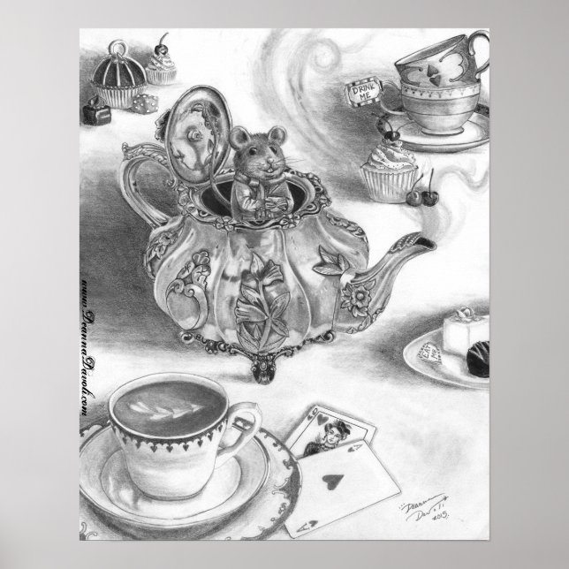 Dormus Poster Alice i Wonderland Poster (Framsidan)