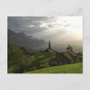 Dornbirn Oberfallenberg Österrike Vykort