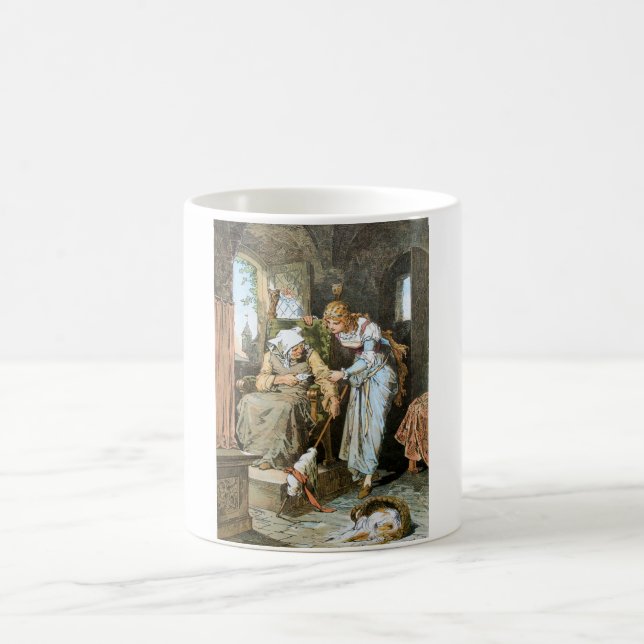 Dornröschen – Sleeping Beauty – Grimm Märchen Kaffemugg (Center)