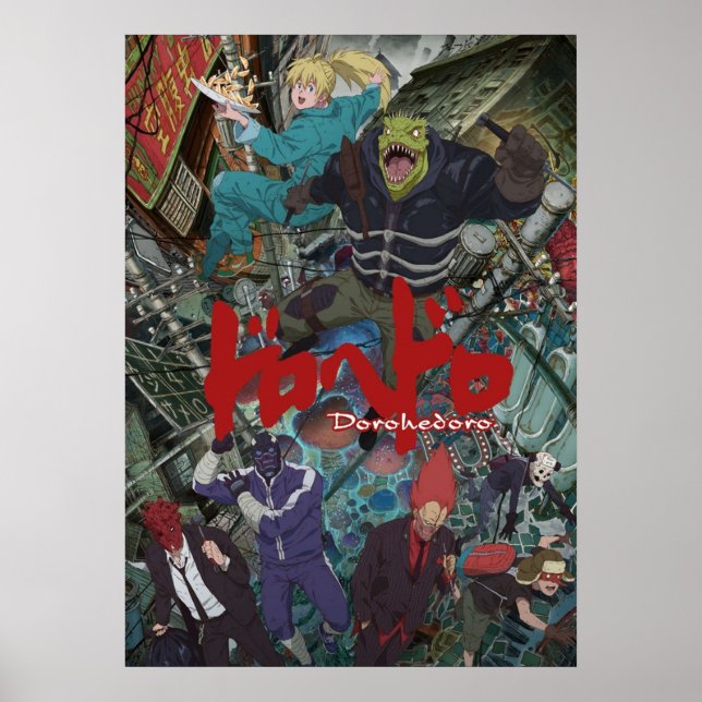 Dorohedoro Anime Poster (Framsidan)