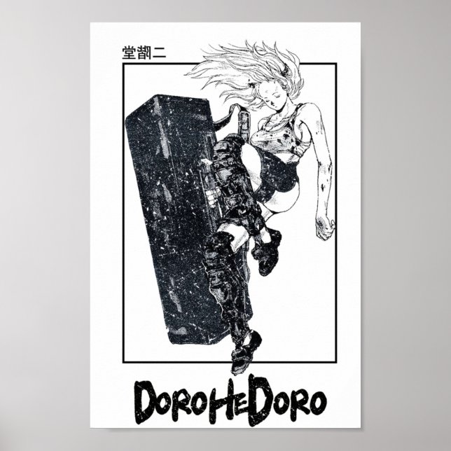 Dorohedoro Nikaido Design Poster (Framsidan)