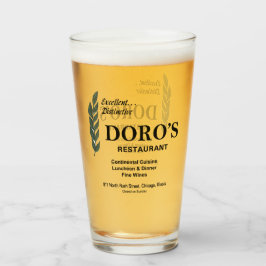 Doro's Restaurant, Chicago, Illinois Glaskopp