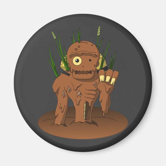 Dorotabo- Japans Lera Zombie Magnet (Framsidan)