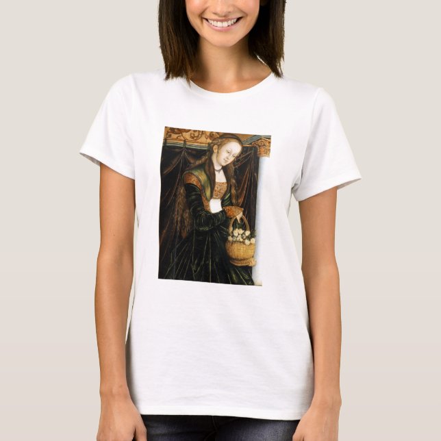 Dorothea - Cranach the Elder - c1530 T Shirt (Framsida)