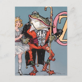 "Dorothy and Frogman" av John R Neill Vykort