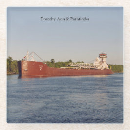 Dorothy Ann & Pathfinder glass underlägg