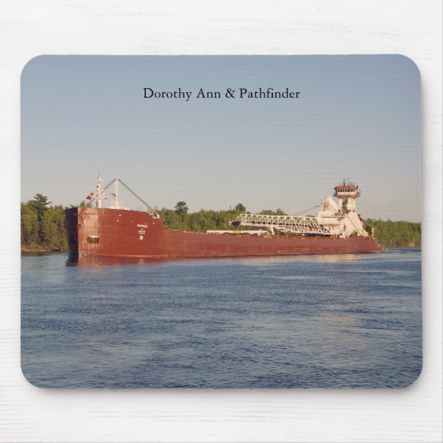 Dorothy Ann & Pathfinder mousepad Musmatta (Framsidan)