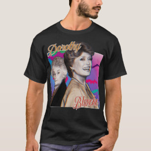 Dorothy Blanche Graphic Design 80s Stil T Shirt