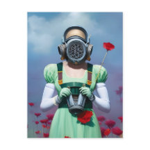 Dorothy i en gasmask i Poppies