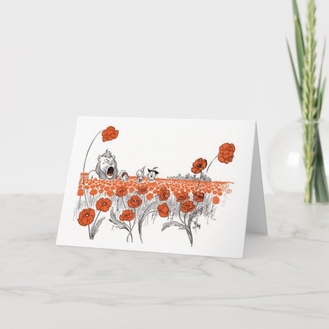 Dorothy i Poppy Fält Kort (Framsida)