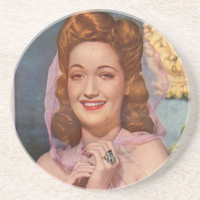 Dorothy Lamour 1940-talets stjärna på "Road" bilde Underlägg Sandsten (Framsidan)