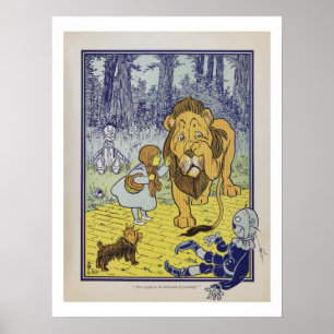 Dorothy möter den fegt Lejona Poster