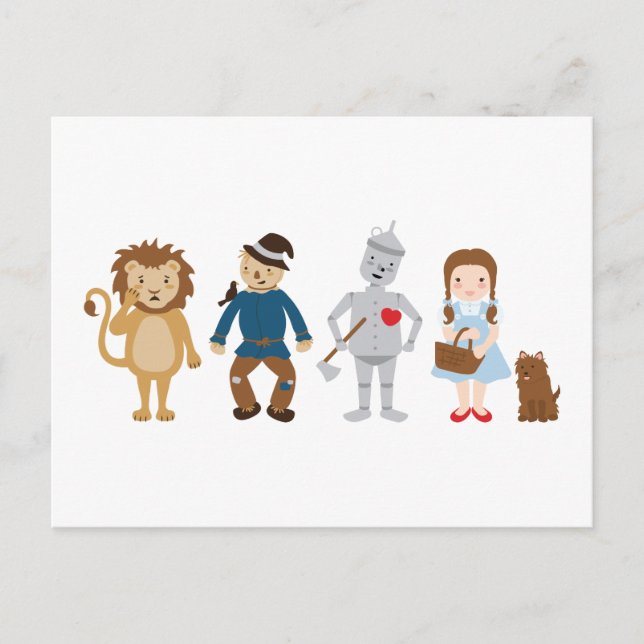 Dorothy och Friends Vykort (Framsida)