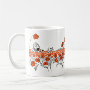 Dorothy och vallmorna kaffemugg