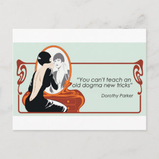 Dorothy Parker Quote Vykort