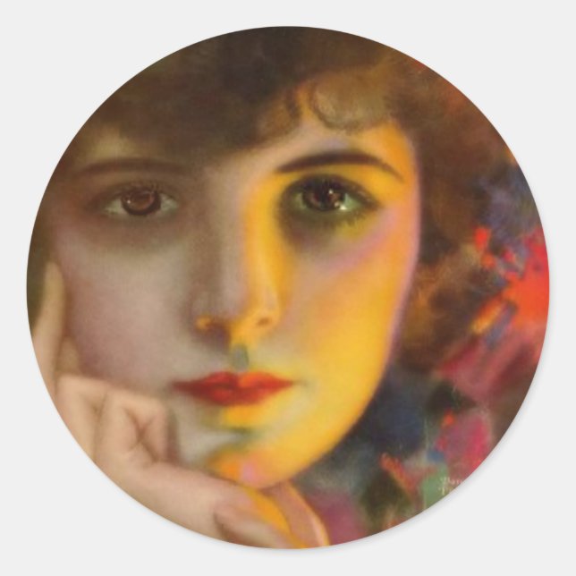 Dorothy Phillips Runt Klistermärke (Framsida)