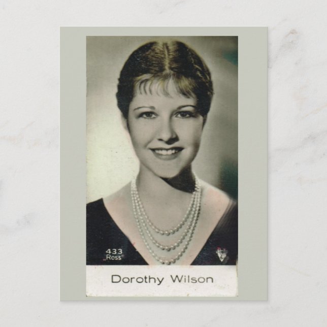 Dorothy Wilson Vykort (Framsida)