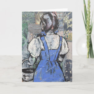Dorothy Wizard of Oz hälsningkort Kort