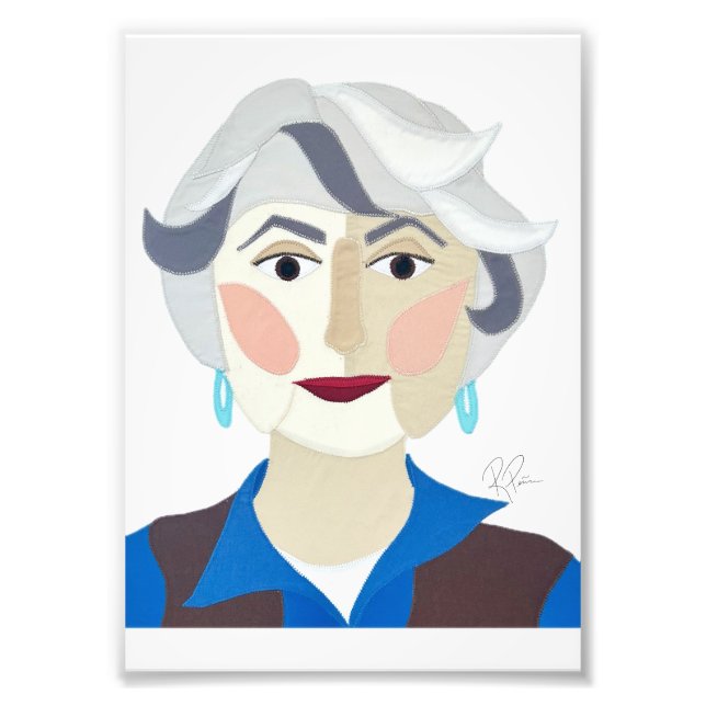 Dorothy Zbornak - 5x7 Print Fototryck (Framsidan)