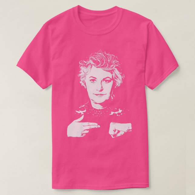 Dorothy Zbornak Springa, judarna Bea Arthur Tribut T Shirt (Design framsida)