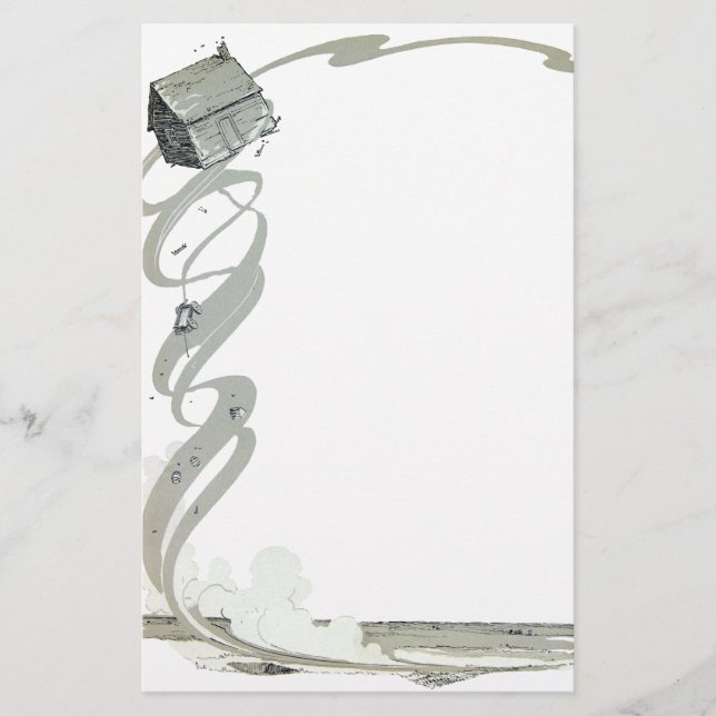 Dorothys hus - cyclonen brevpapper (Framsida)