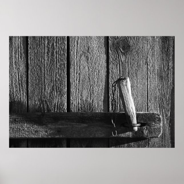 Dörr för gammal ladugård 9 poster (Framsidan)