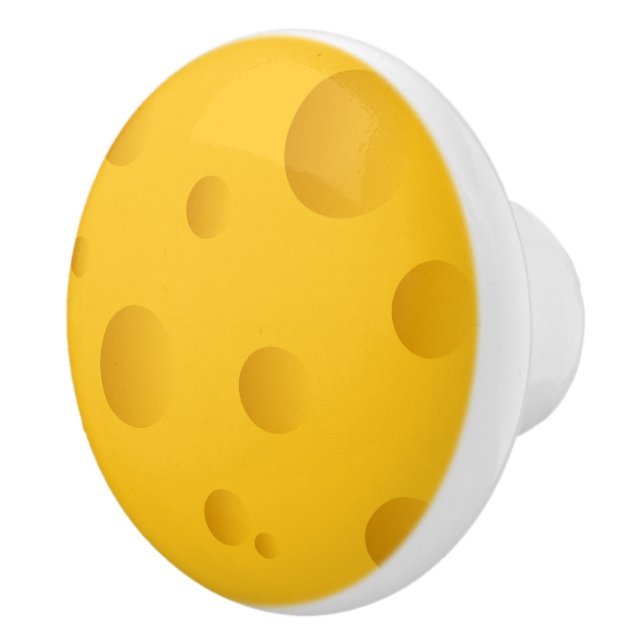 Dörr för gult av novelty och dragknapp för låda knopp (Höger)